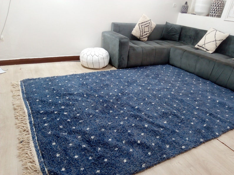Load image into Gallery viewer, Real Azilal Berber Carpet - 327x198cm - Natural Wool - RDECR6
