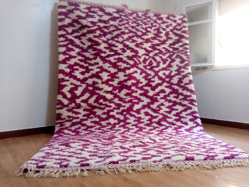 Wool Berber Carpet - 307x210cm - Natural Wool - FMAIF40
