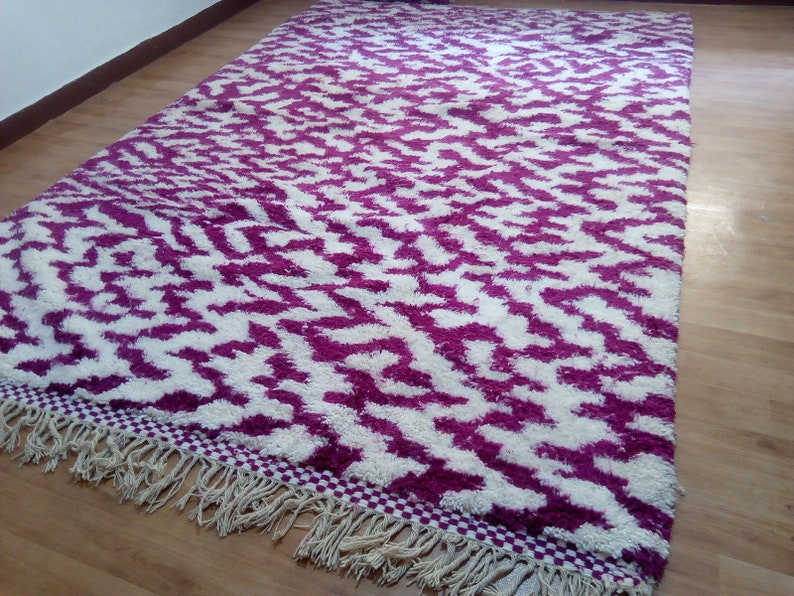Wool Berber Carpet - 307x210cm - Natural Wool - FMAIF40