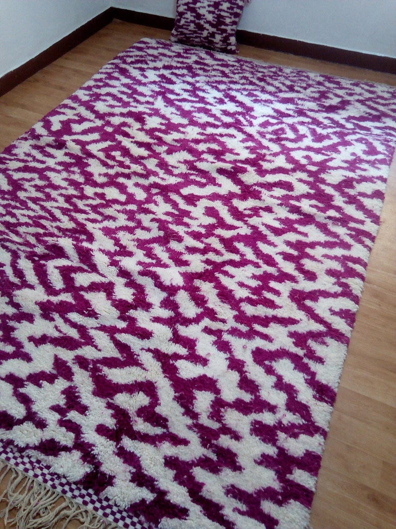 Wool Berber Carpet - 307x210cm - Natural Wool - FMAIF40