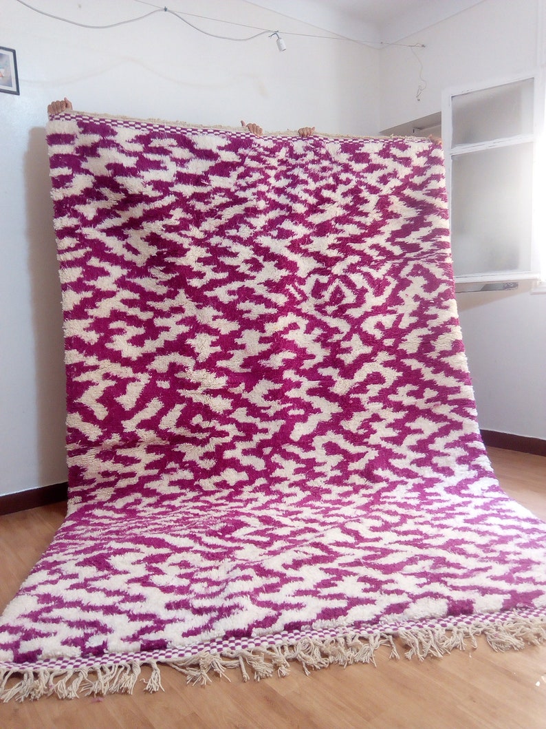 Wool Berber Carpet - 307x210cm - Natural Wool - FMAIF40