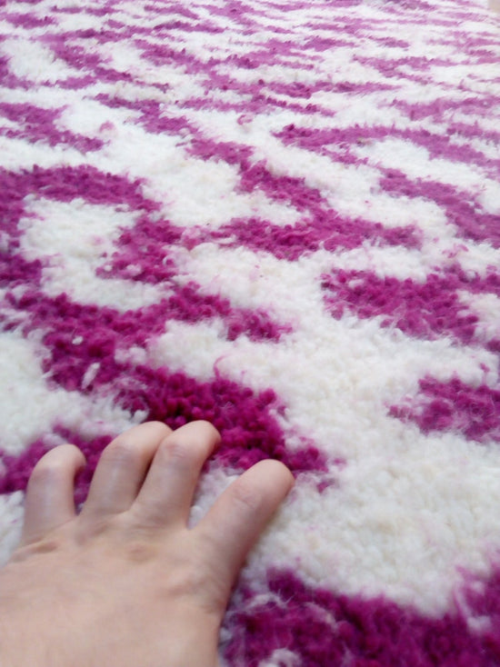 Wool Berber Carpet - 307x210cm - Natural Wool - FMAIF40