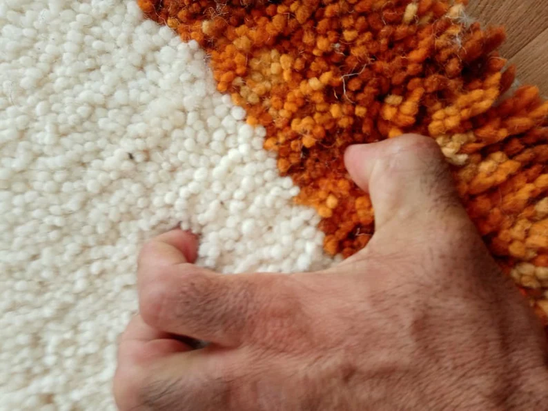 Wool Berber Carpet - 300x212cm - Natural Wool - MJUILM3