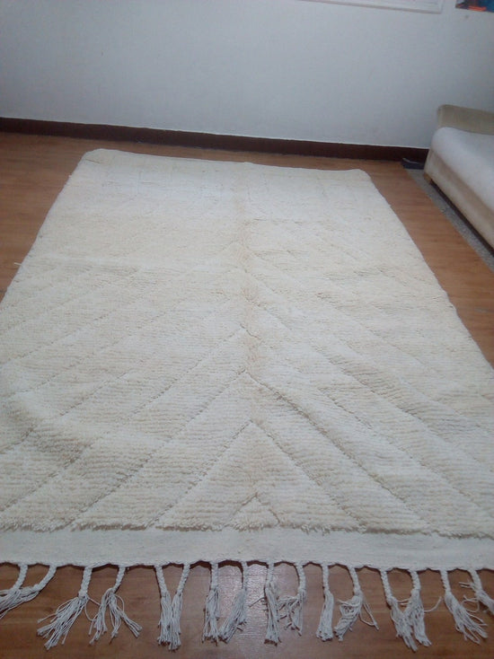 Load image into Gallery viewer, Beni Ourain - 290x198cm - 3-Seat Sofa - Natural Wool - RUMR122
