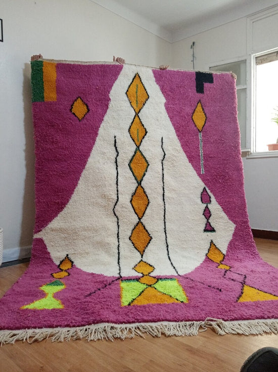 Wool Berber Carpet - 300x203cm - Natural Wool - FIV23700